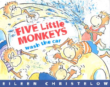 Cover image for Five Little Monkeys Wash the Car
