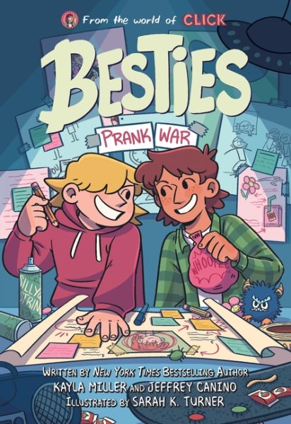 book cover Besties Prank War by Kayla Miller and Jeffrey Cainino