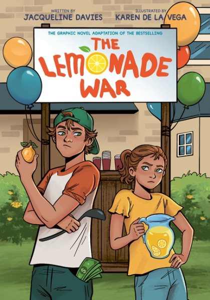book cover The Lemonade War by Jacqeuline Davies