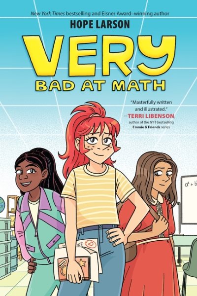 book cover Very Bad at Math by Hope Larson