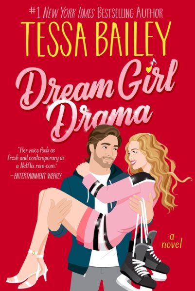 book cover Dream Girl Drama by Tessa Bailey