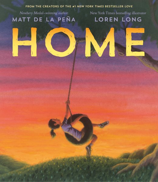book cover Home by Matt de la Pena