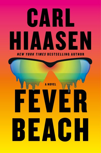 book cover Fever Beach by Carl Hiaasen