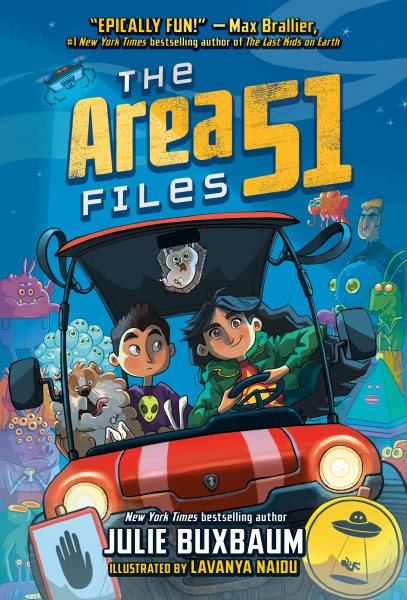 book cover The Area 51 Files by Julie Buxbaum