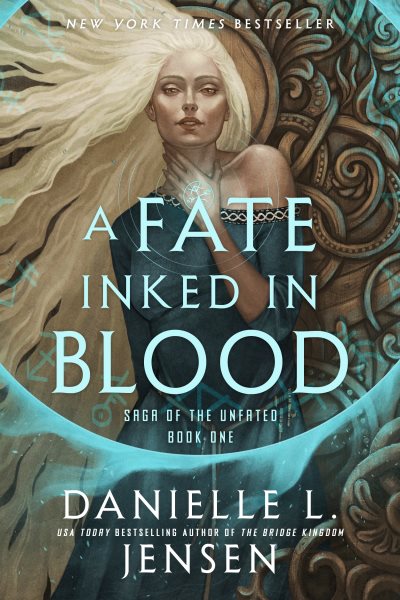 book cover A Fate Inked in Blood by Denielle L Jensen