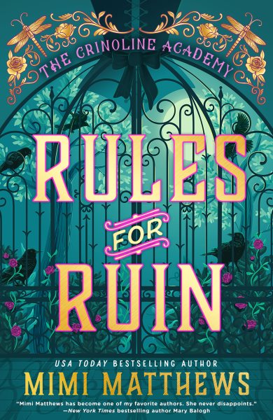 book cover Rules for Ruin by Mimi Matthews