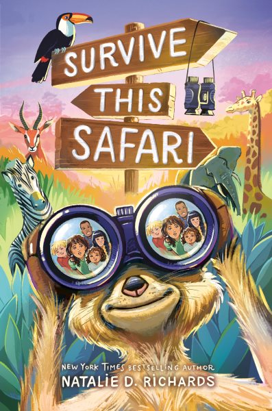 book cover Survive This Safari by Natalie D. Richards