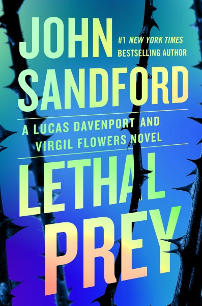 large print book cover Lethal Prey by John Sandford