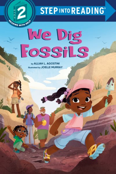 book cover We Dig Fossils by Alliah L. Agostini