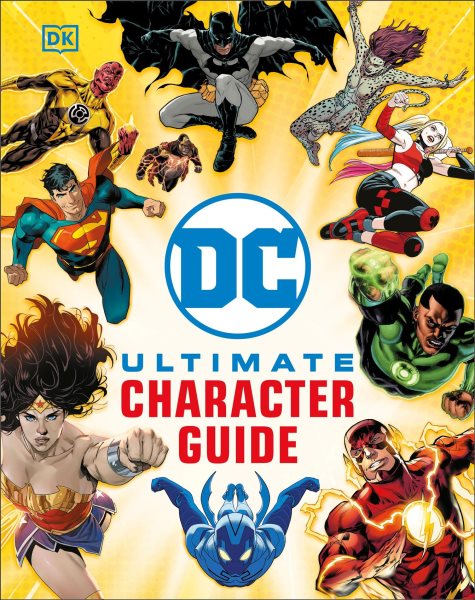 book cover DC Ultimate Character Guide by DK