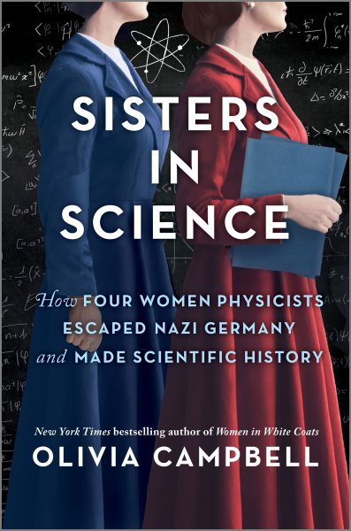 large print book cover Sisters in Science by Olivia Campbell