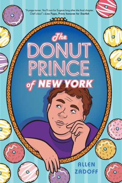 book cover The Donut Prince of New York by Allen Zadoff