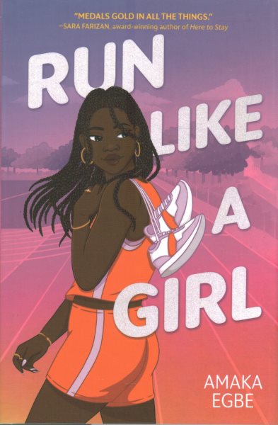 book cover Run Like a Girl by Amaka Egbe
