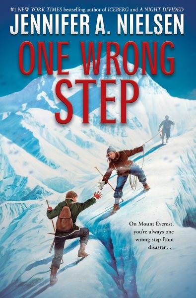book cover One Wrong Step by Jennifer A. Nielsen