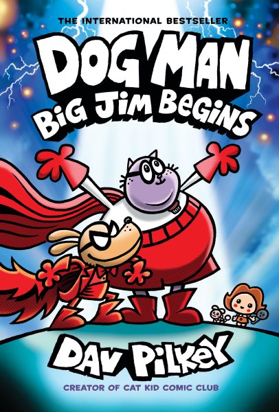 book cover Dog Man Big Jim Begins by Dav Pilkey