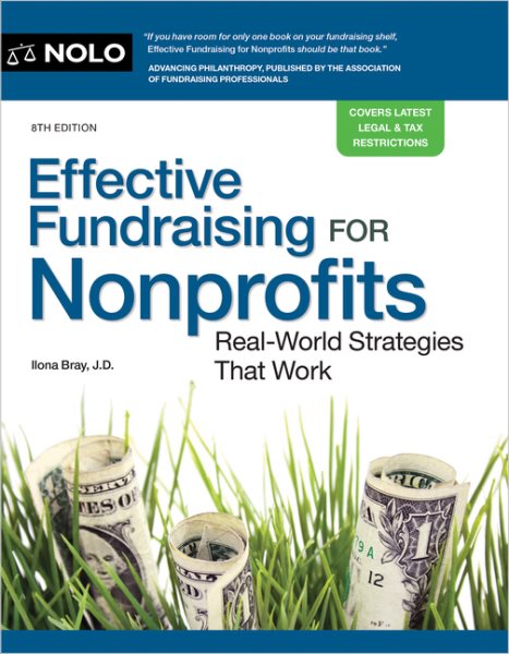 book cover NOLO Effective Fundraising for Nonprofits by Ilona Bray