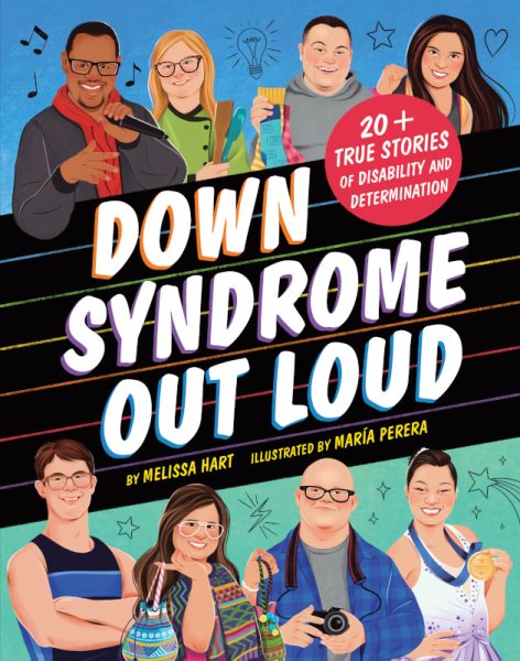 book cover Down Syndrome Out Loud by Melissa Hart