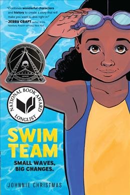 book cover Swim Team by Johnnie Christmas