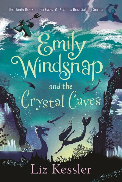 book cover Emily Windsnap and the Crystal Caves by Liz Kessler