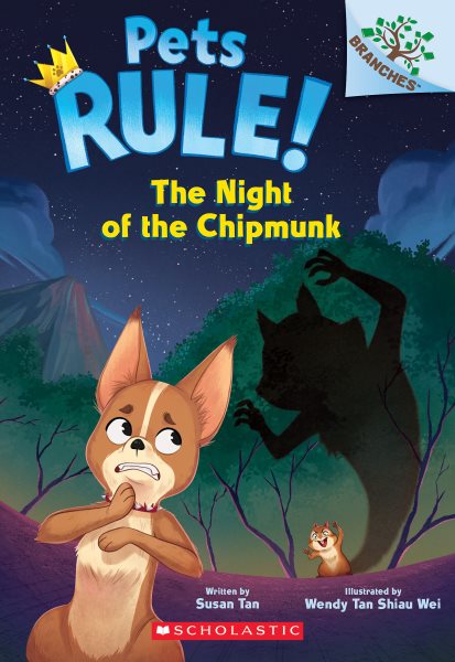 book cover The Night of the Chipmunk by Susan Tan