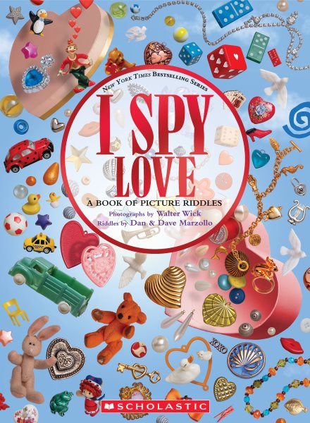 book cover I Spy Love by Walter Wick