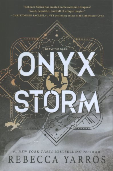 book cover Onyx Storm by Rebecca Yarros