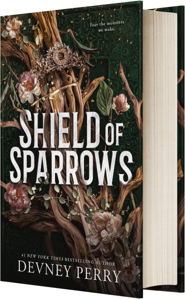 book cover Shield of Sparrows by Deveny Perry