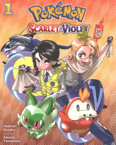 book cover Pokemon Scarlet Violet by Hidenori Kusaka