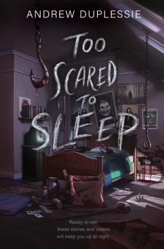Cover of Too scared to sleep
