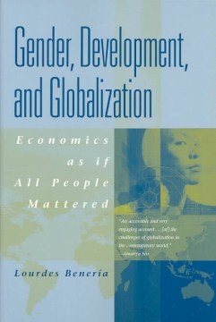 Cover of Gender, Development, and Globalization