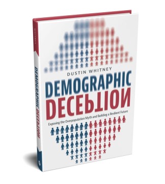 Cover of Demographic deception : exposing the overpopulation myth and building a resilient future