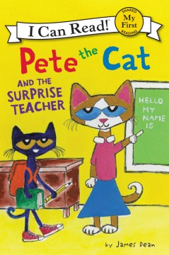 Cover of Pete the cat and the surprise teacher