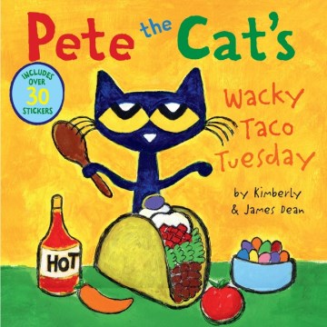 Cover of Pete the Cat's wacky taco Tuesday