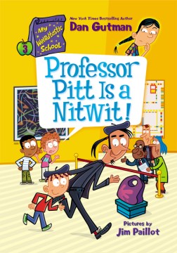 Cover of Professor Pitt is a nitwit!