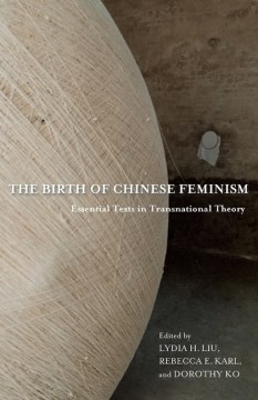 Cover of The Birth of Chinese Feminism