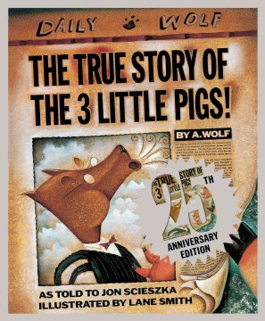 Cover of The true story of the 3 little pigs
