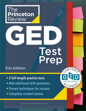 Cover of GED test prep