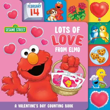 Cover of Lots of love from Elmo : a Valentine's Day counting book