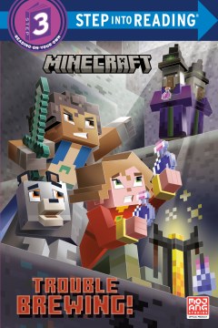 Cover of Minecraft. Trouble brewing!