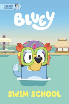 Cover of Bluey. Swim school.