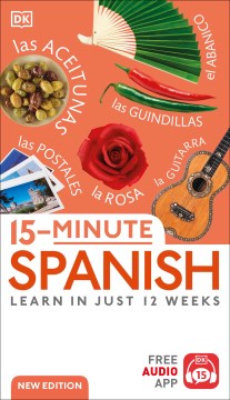 Cover of 15-minute Spanish : learn in just 12 weeks