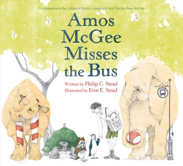 Cover of Amos McGee Misses the Bus