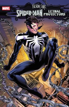 Cover of Venom War. Spider-Man / Lethal protectors.