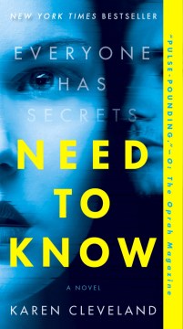 Cover image for Need to Know