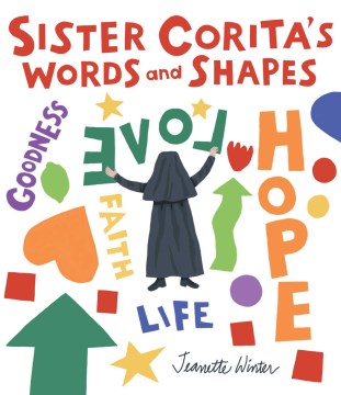 Cover of Sister Corita's words and shapes