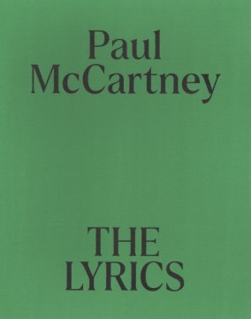 Cover of The Lyrics: 1956 to the Present