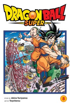 Cover of Dragon Ball super. 8, Sign of son Goku's awakening