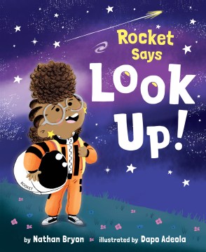 Cover of Rocket says look up!