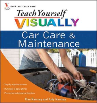 Teach Yourself Visually Car Care & Maintenance, book cover