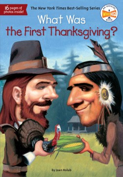 What Was the First Thanksgiving?, book cover
